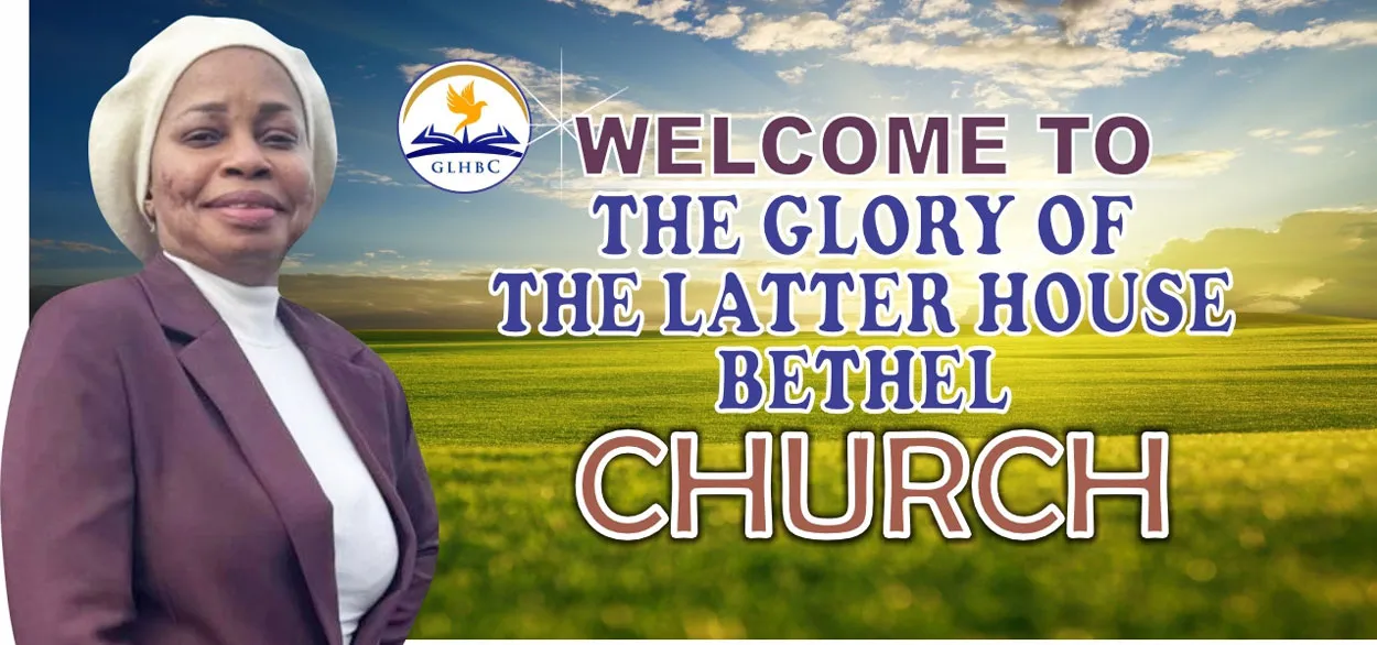 The Glory Of The Latter House Bethel Church banner poster