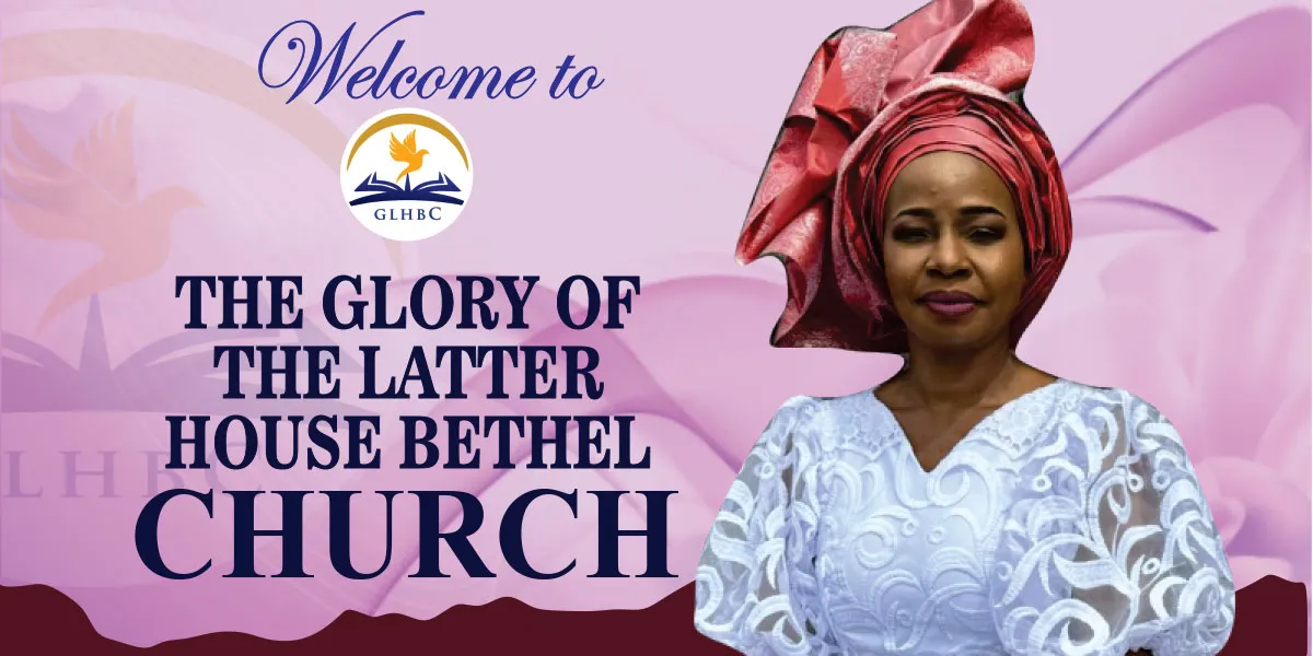 The Glory Of The Latter House Bethel Church banner poster